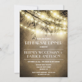 Vintage rustikale einladung