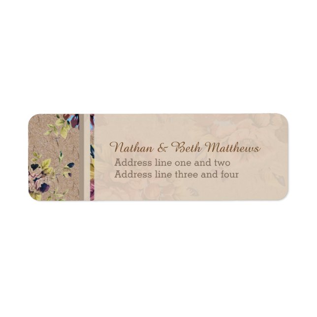 Vintage Rustikale Flora (Vorne)