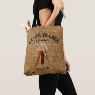 Vintage rustikale Imitate Burlap-Mais-Füttre-Sack-