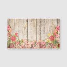 Vintage rustikale romantische Rose Holz