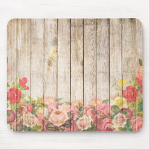 Vintage rustikale romantische Rose Holz