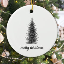 Vintage, rustikale Tannenweihnachtsfeste