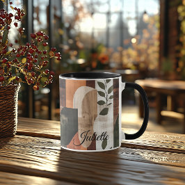 Vintage rustikale Tasse - Personalisierte Erdreich