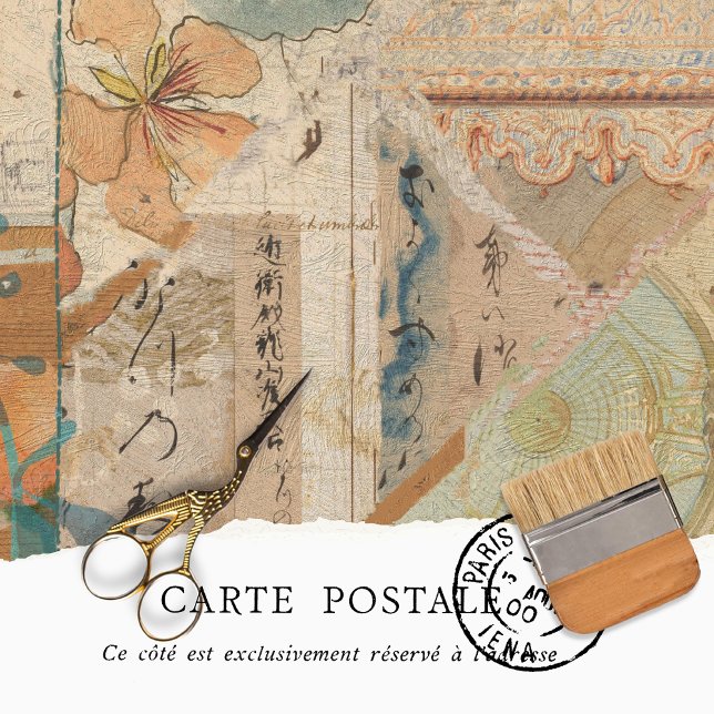 Vintage rustikale Textur rosa Pfirsichpfirsichfarb Seidenpapier (Von Creator hochgeladen)