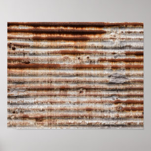 Vintage Rusty Poster