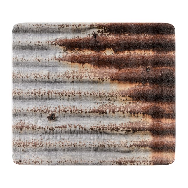 Vintage Rusty Schneidebrett (Vorderseite)