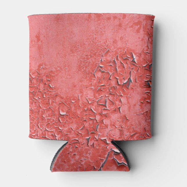 Vintage, rutschige Eisenwand Textur Dosenkühler (Vorderseite)