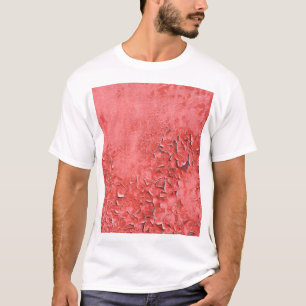 Vintage, rutschige Eisenwand Textur T-Shirt
