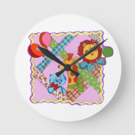 Vintage Safari-Tiere Uhr