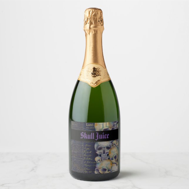 Vintage Saft aus Halloween (Vorderseite)