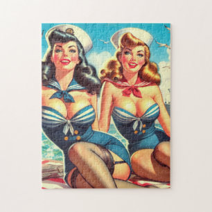Vintage-Sailor Pin-Ups Puzzle