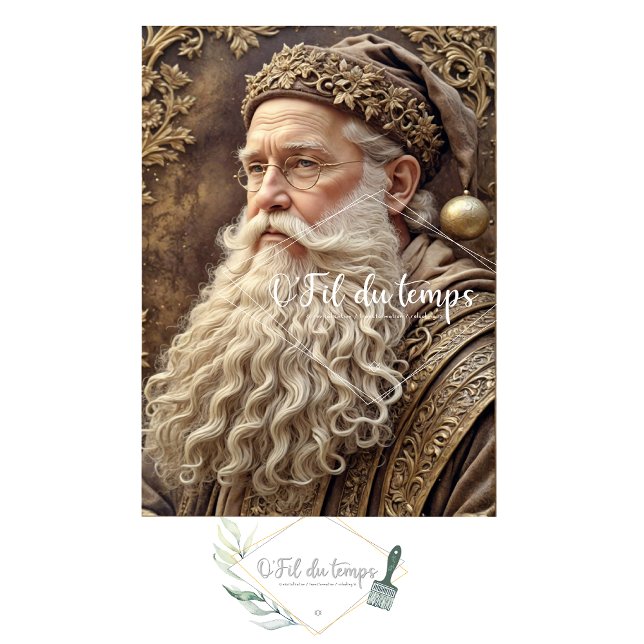 Vintage Saint-Nic Schnitt Paper Seidenpapier (Von Creator hochgeladen)