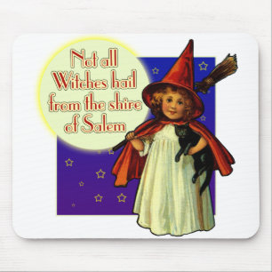 Vintage SALEM Hexe 2 Mousepad