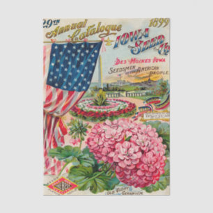 Vintage-Samenkatalog Iowa Seed 29. Jahresausgabe,  Seidenpapier
