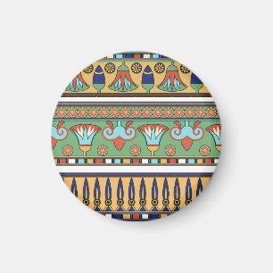 Vintage Sammlung ägyptischer Ornamente Magnet