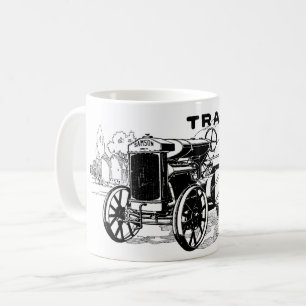 Vintage Samson-Traktorenwerbung Kaffeetasse