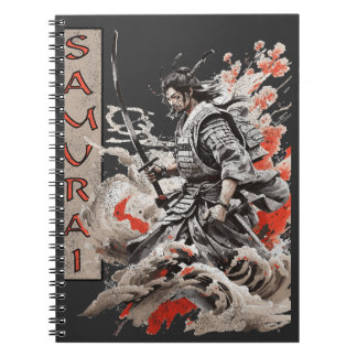 Vintage-Samurai-Design Notizblock