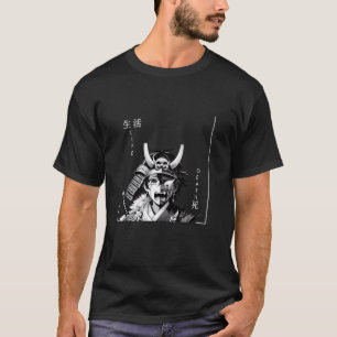 Vintage-Samurai-Katzenkrieger japanische Ninja-Kat T-Shirt