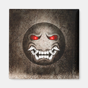 Vintage Samurai-Magnet Emoji Magnet