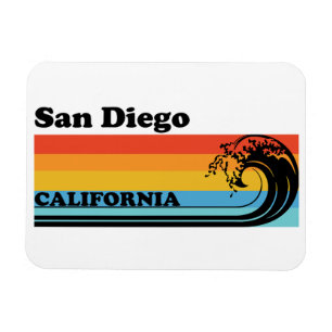 Vintage San Diego Kalifornien Magnet