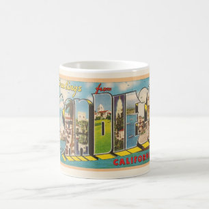 Vintage San Diego Kalifornien Tasse