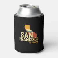 Vintage San Francisco California USA City Map