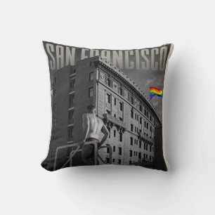Vintage San Francisco Wurfkissen Kissen