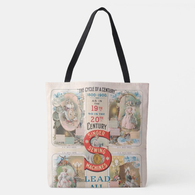 Vintage Sängernähmaschine (Vorderseite)