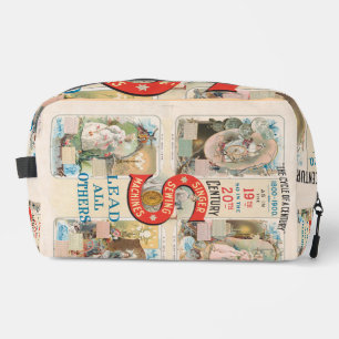 Vintage Sängernähmaschine Waschbeutel