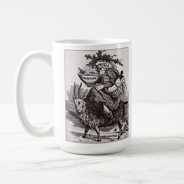 Vintage Sankt-Tasse Tasse (Links)