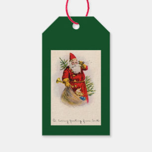 VINTAGE SANKTpapierprodukte Geschenkanhänger