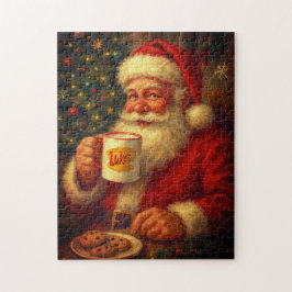 Vintage Santa Christmas Puzzle