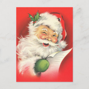 Vintage Santa Claus Christmas Postcards Feiertagspostkarte