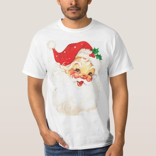 Vintage Santa Claus Men's T-Shirt (Vorderseite)