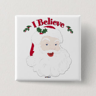 Vintage Santa I Button