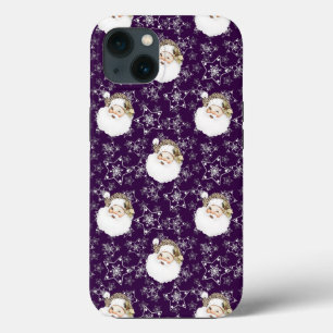 Vintage Santa & Sterne Case-Mate iPhone Hülle