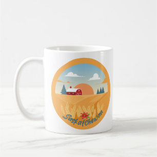Vintage Saskatchewan Kaffeetasse