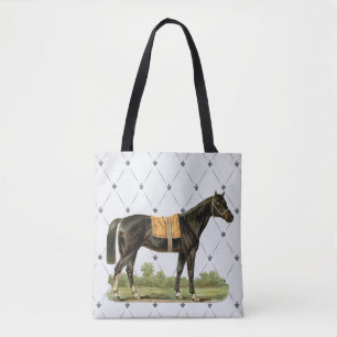 Vintage-Satteltasche für Pferde