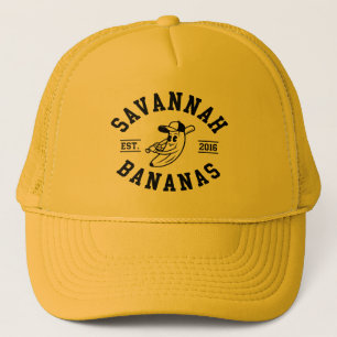 Vintage Savannah Baseball Banane Sport Truckerkappe
