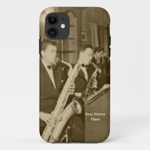 Vintage-Saxophon Big Band iPhone5-Hülle Case-Mate iPhone Hülle
