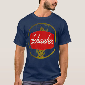 Vintage Schaefer Bier FampM Schaefer Brewing Co T-Shirt