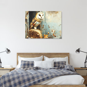 Vintage Schale im Herbst 32x24 Leinwanddruck