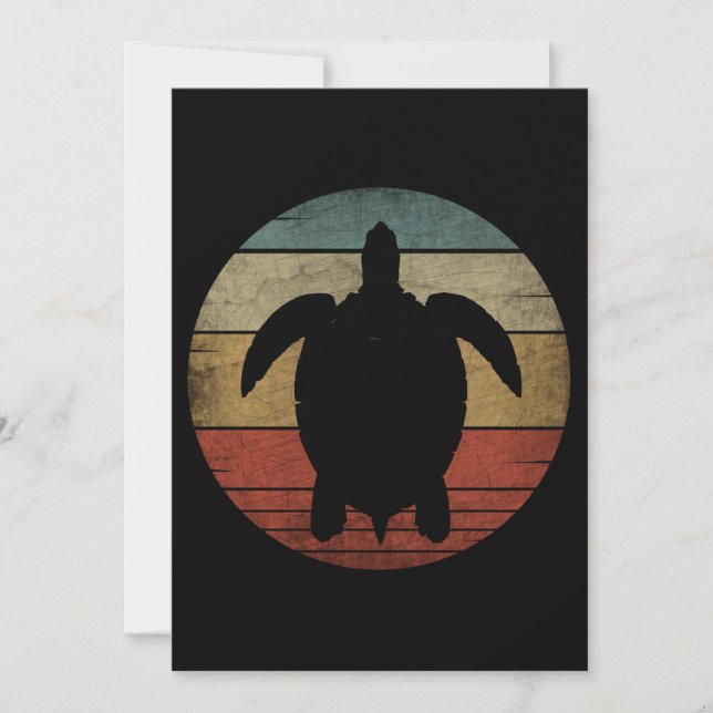 VINTAGE SCHALTFLÄCHE EINLADUNG (Vorderseite)