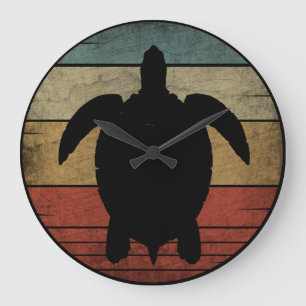 VINTAGE SCHALTFLÄCHE GROßE WANDUHR