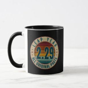 Vintage Schaltjahr 29. Februar Alle Originalteile Tasse