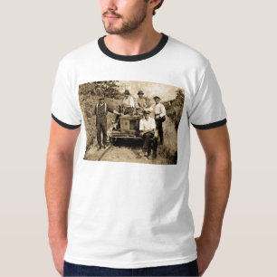 Vintage Schienen-Crew circa 1890s-1910 T-Shirt