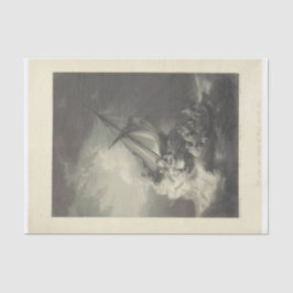 Vintage Schiffskunst Seidenpapier