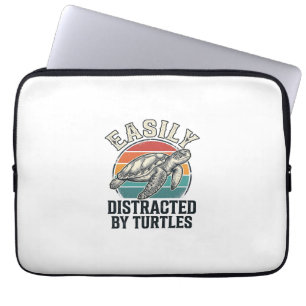Vintage-Schildkrötenliebhaber leicht von Schildkrö Laptopschutzhülle