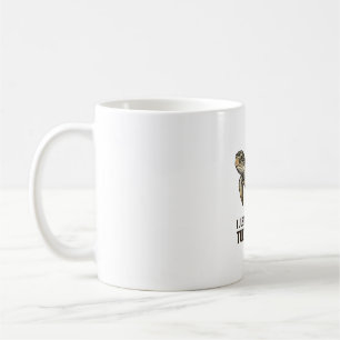 Vintage-Schildkrötenliebhaber Lustiges Meeresschil Kaffeetasse