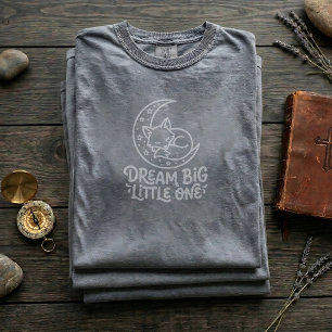 Vintage-Schlaf-Fuchs-Kinderzimmer-Wand-T-Shirt für T-Shirt